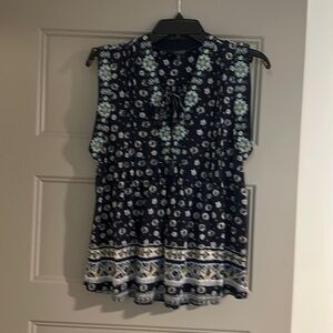 Lucky pleated top